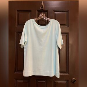 Chico’s Aqua Women's Top size 2(L) NWOT
